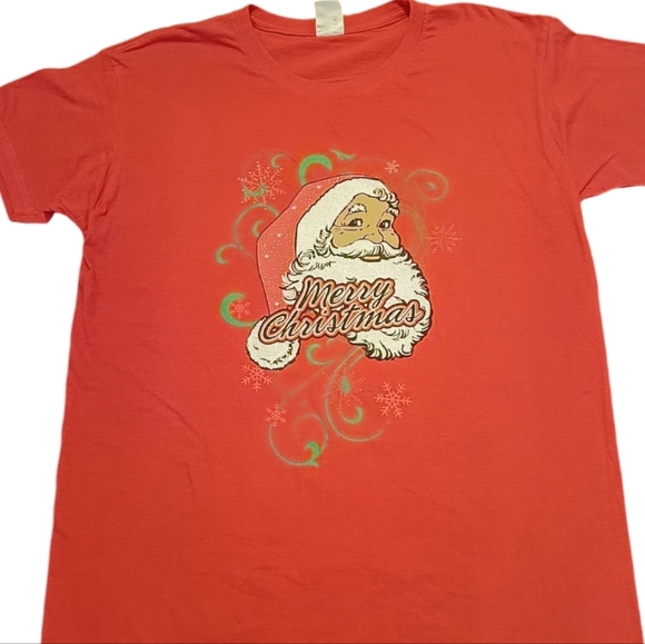 L 👕Retro Santa Christmas X-Max Ugly Holiday Santa T-Shirt Unisex - Picture 6 of 6